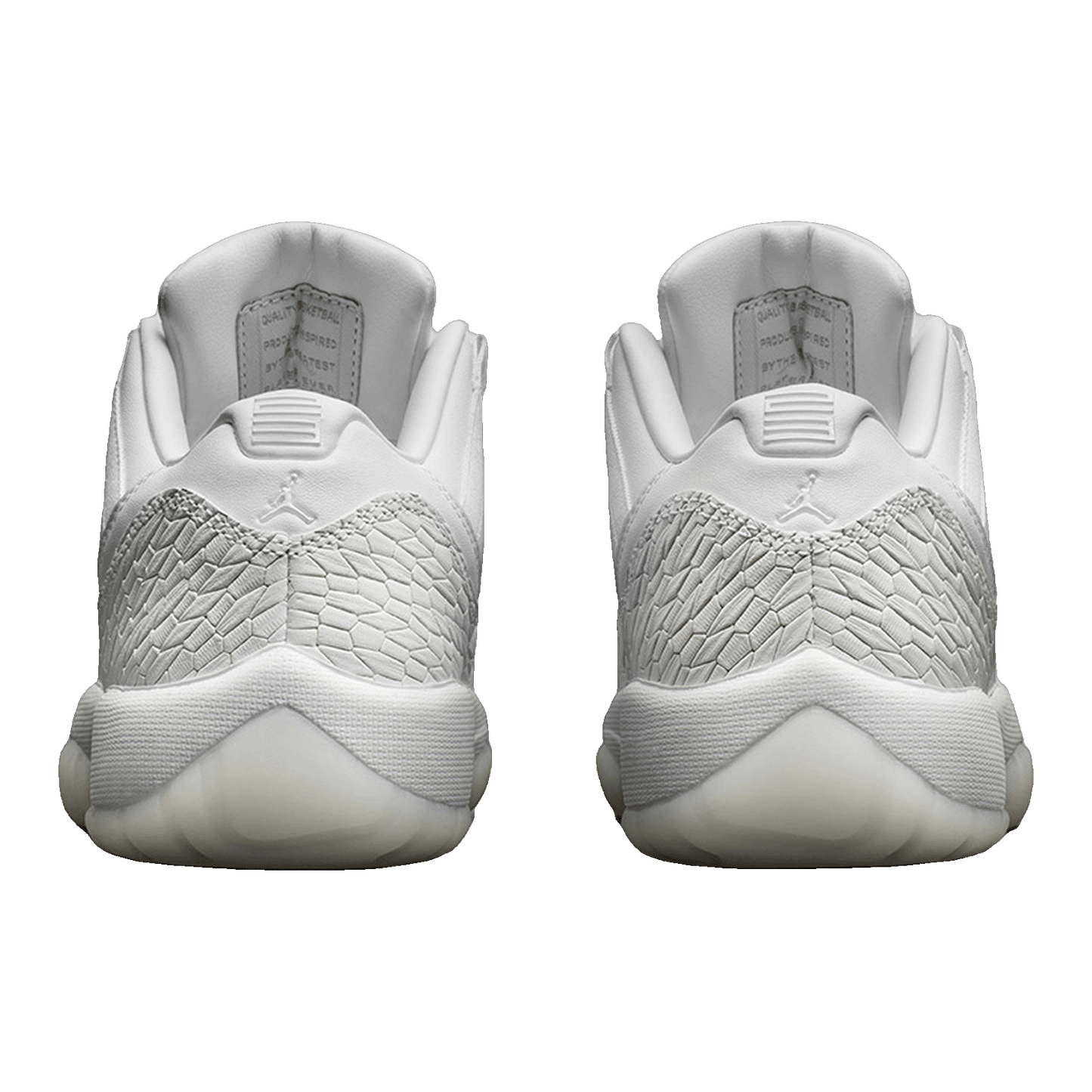 Nike Air Jordan 11 Retro Low Heiress Pure Platinum (GS) Back 897331-100
