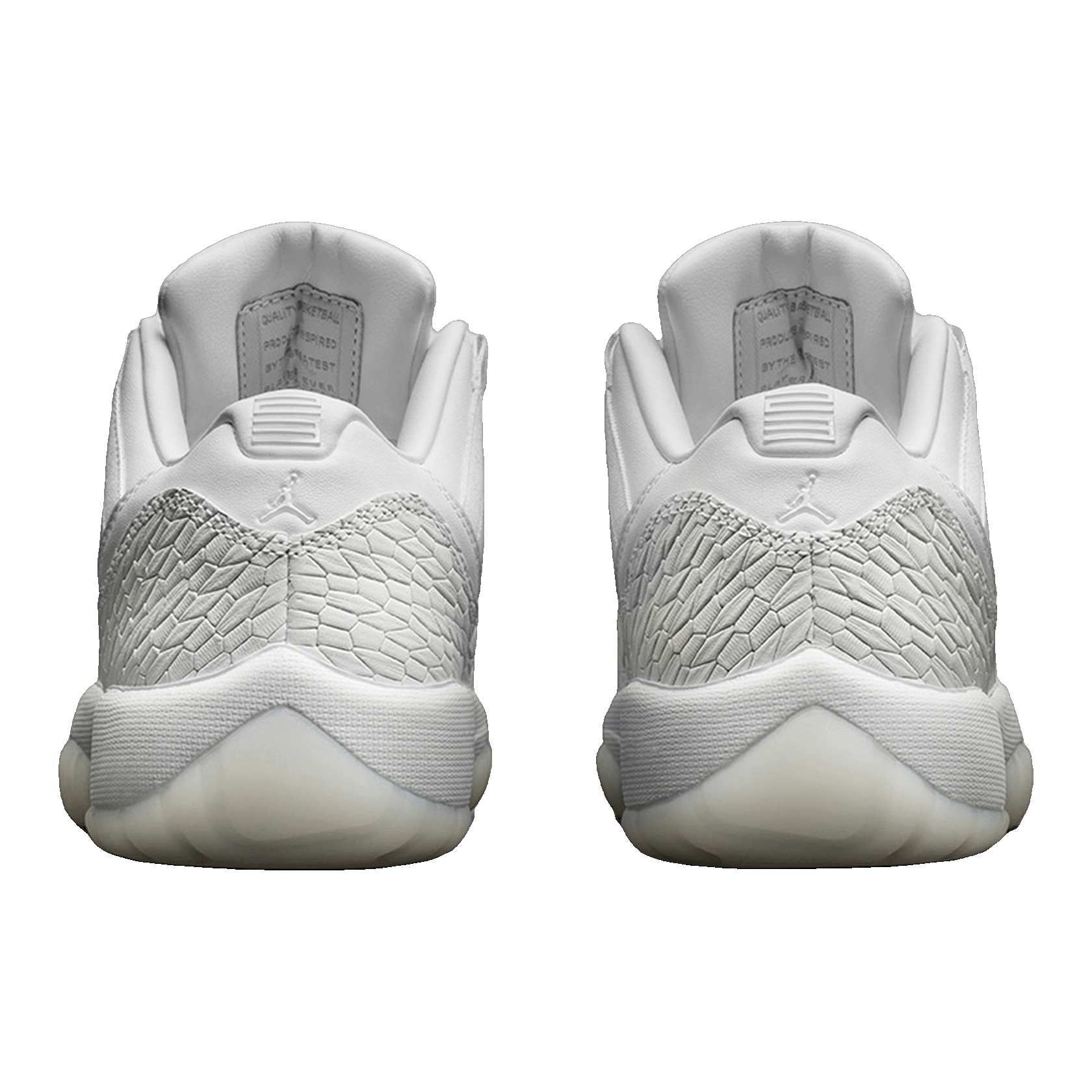 Nike Air Jordan 11 Retro Low Heiress Pure Platinum (GS) Back 897331-100