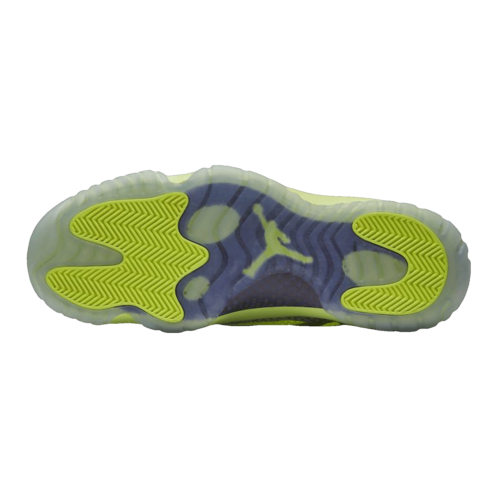 Nike Air Jordan 11 Retro Low IE Volt Sohle