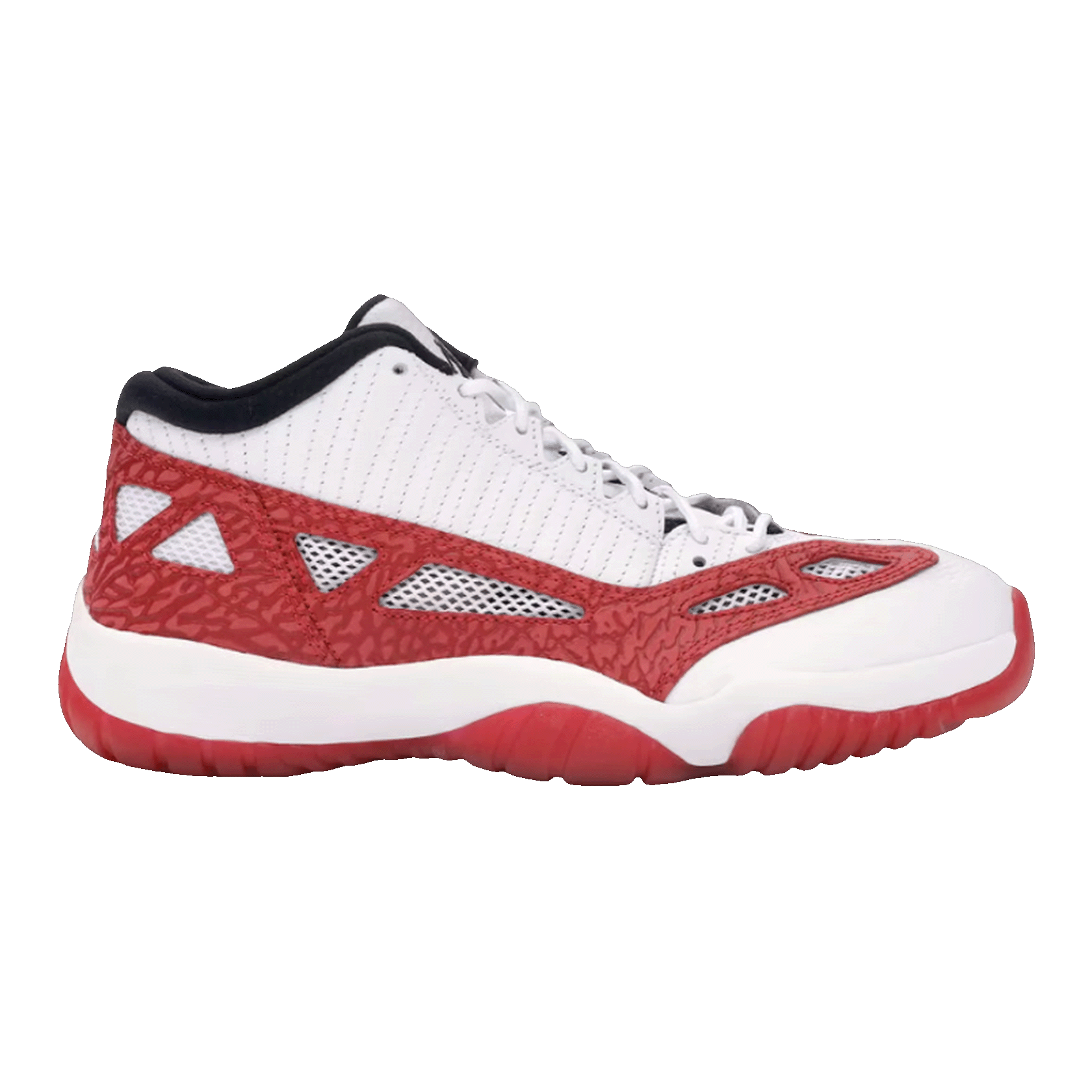 Nike Air Jordan 11 Retro Low IE White Gym Red (GS) - 919713-101 