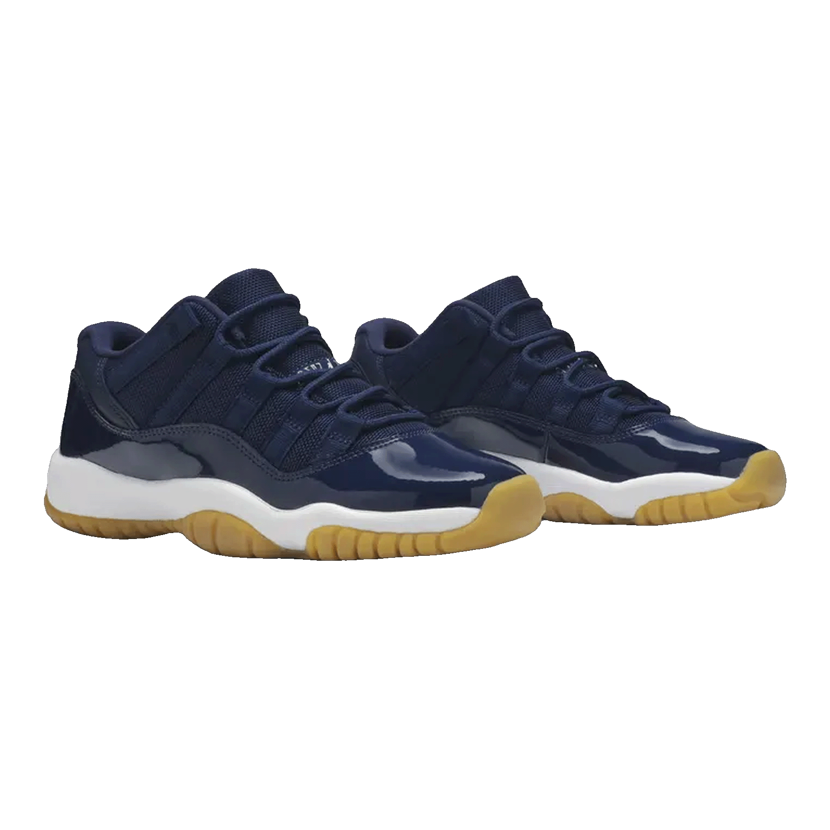 Nike Air Jordan 11 Retro Low Midnight Navy (GS) Side 528896-405