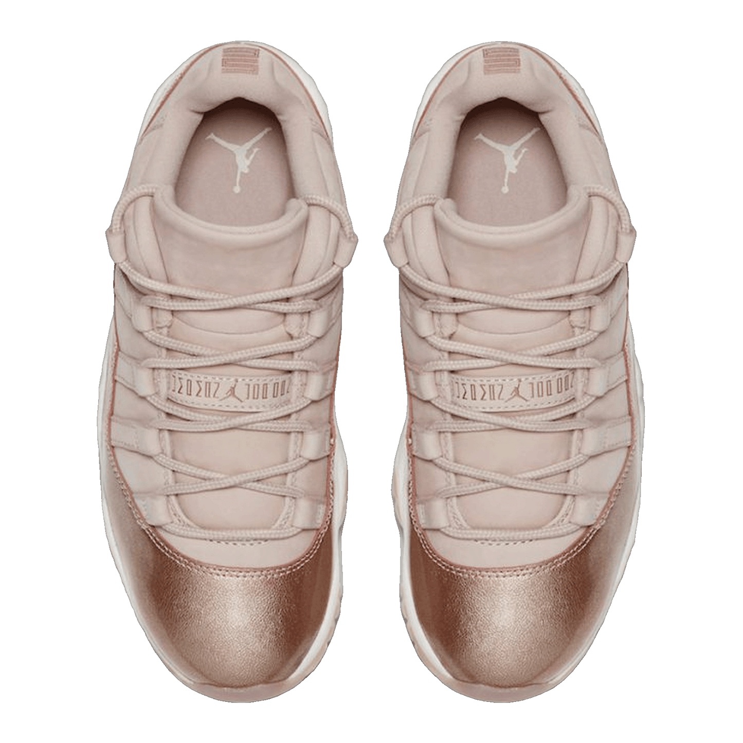 Nike Air Jordan 11 Retro Low Rose Gold (W) Oben AH7860-105