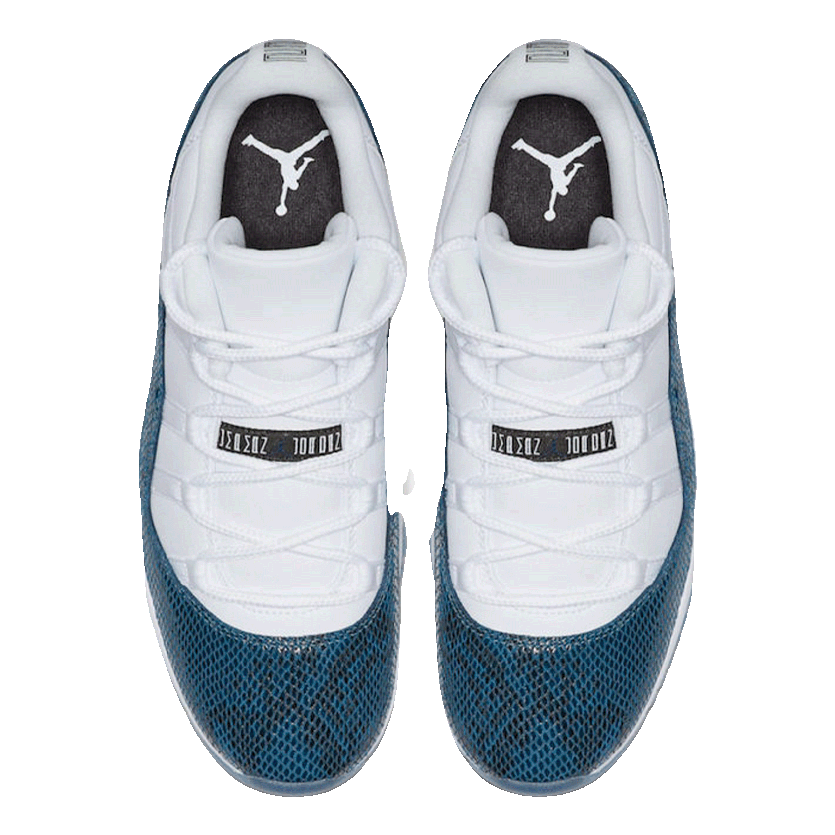 Nike Air Jordan 11 Retro Low Snake Navy (2019) (GS) Oben CD6847-102