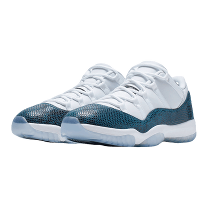 Nike Air Jordan 11 Retro Low Snake Navy (2019) (GS) Side CD6847-102