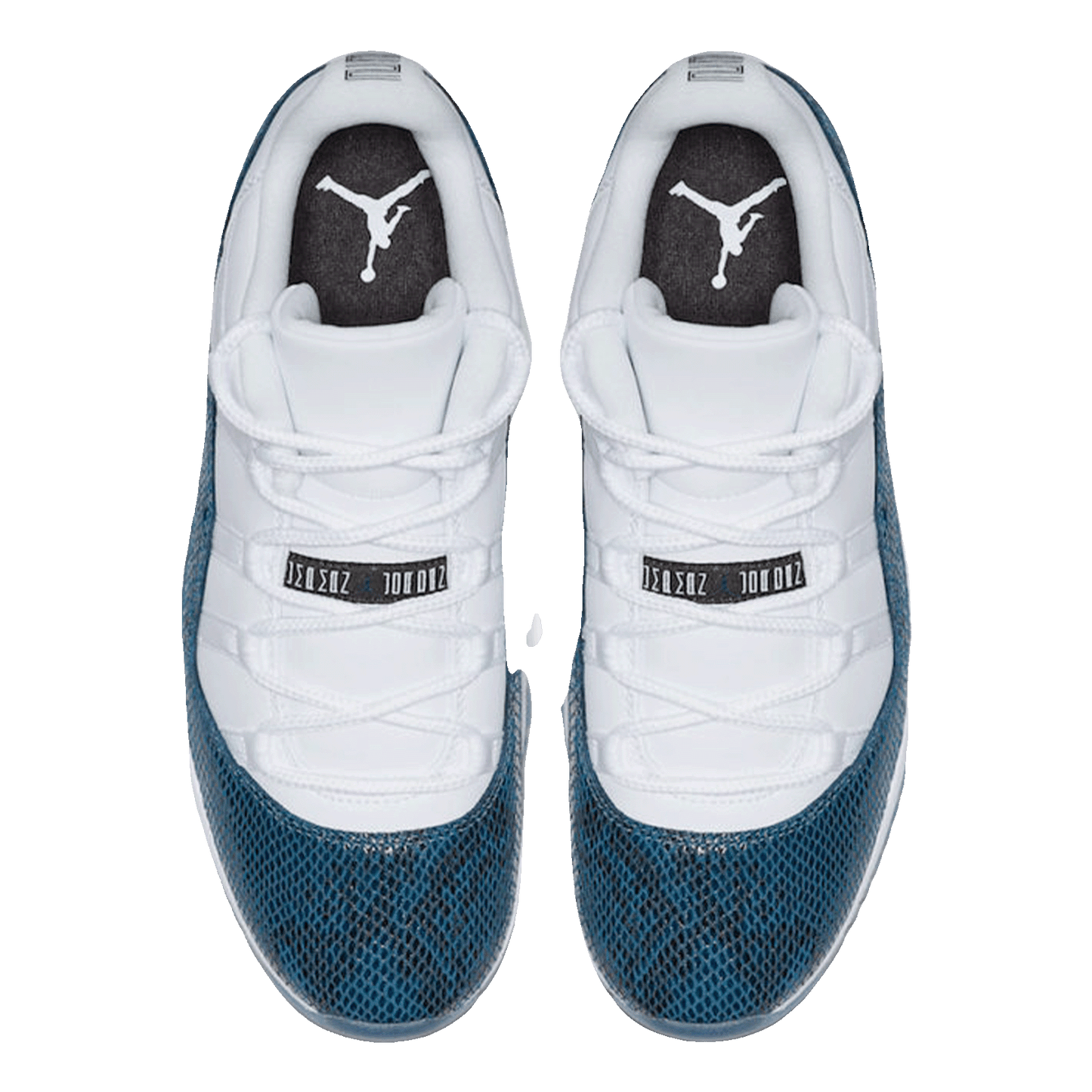 Nike Air Jordan 11 Retro Low Snake Navy (2019) Oben