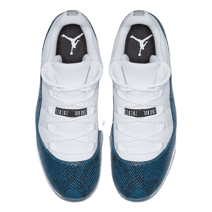 Nike Air Jordan 11 Retro Low Snake Navy (2019) Oben