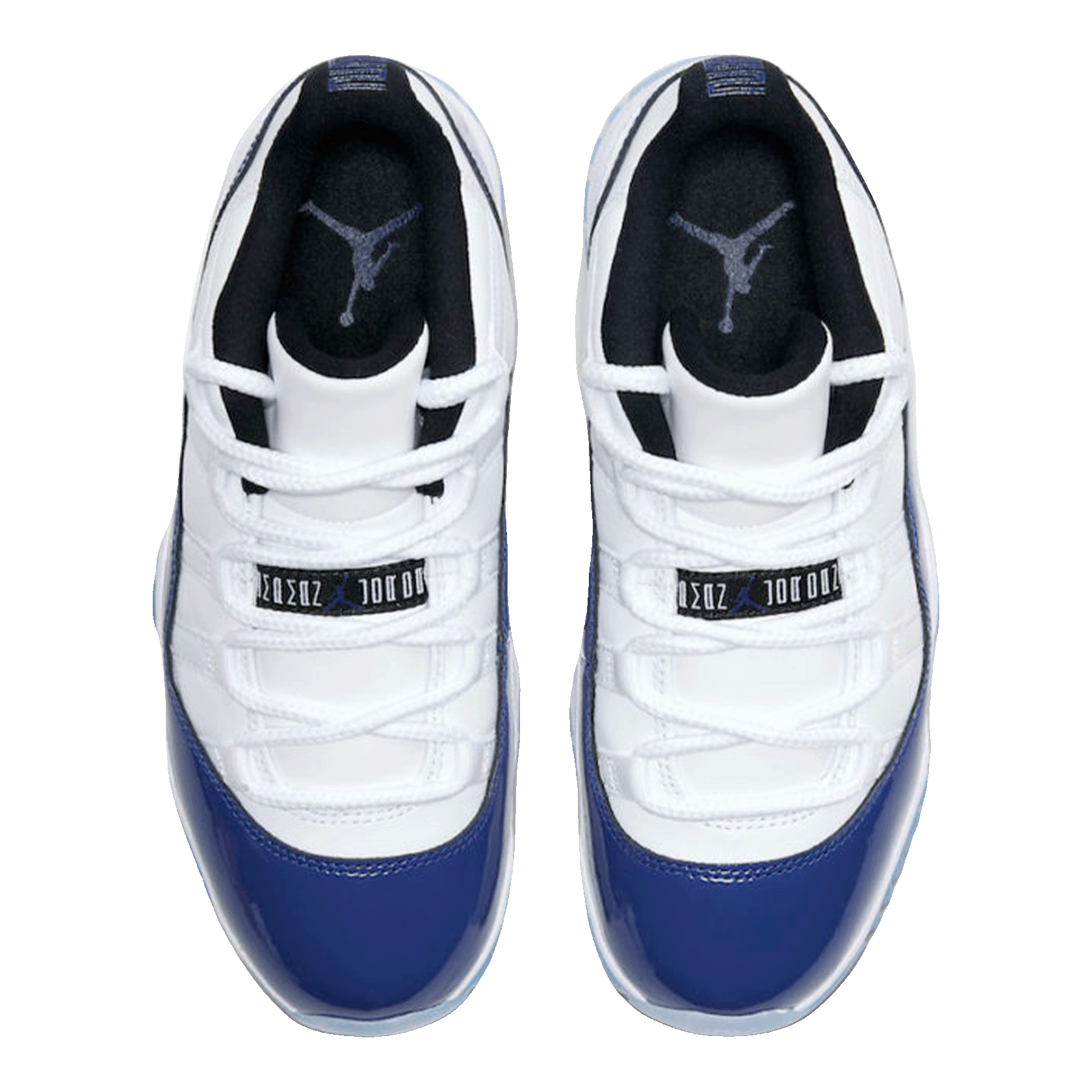 Nike Air Jordan 11 Retro Low White Concord W Forty Four Sneaker