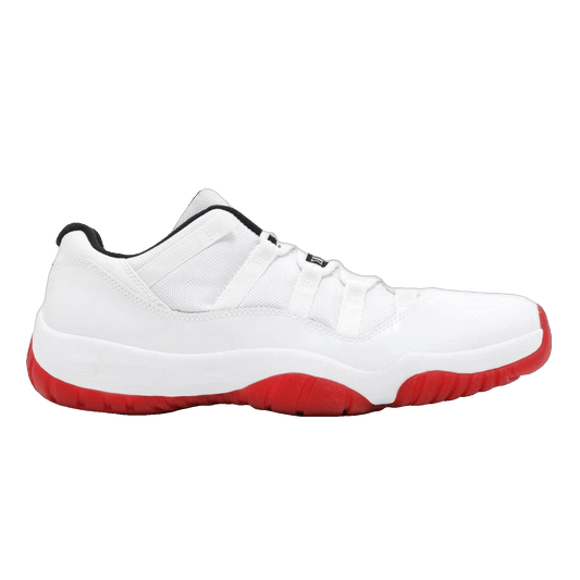 Nike Air Jordan 11 Retro Low White Red (2012) 528895-101