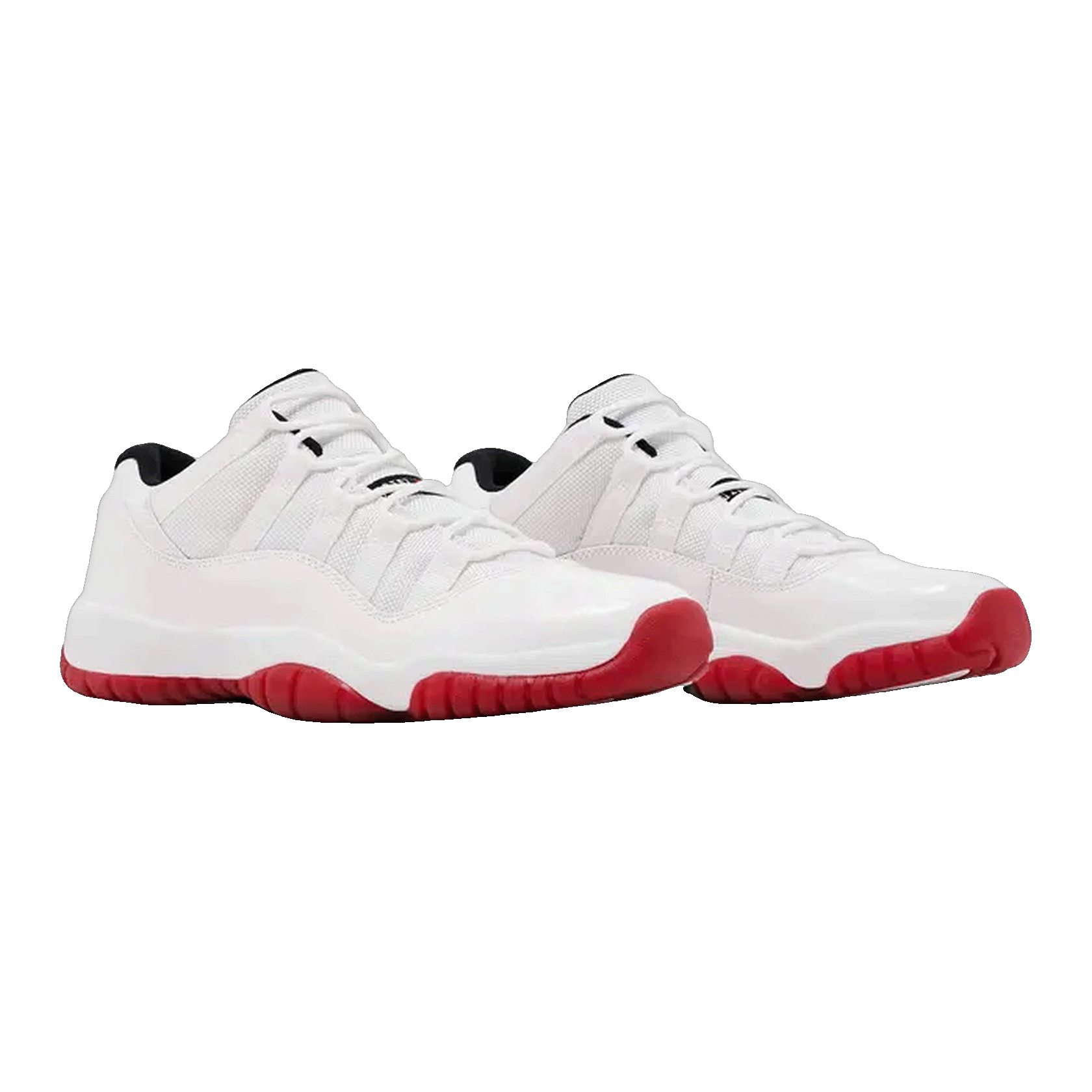 Nike Air Jordan 11 Retro Low White Varsity Red (GS) 528896-101