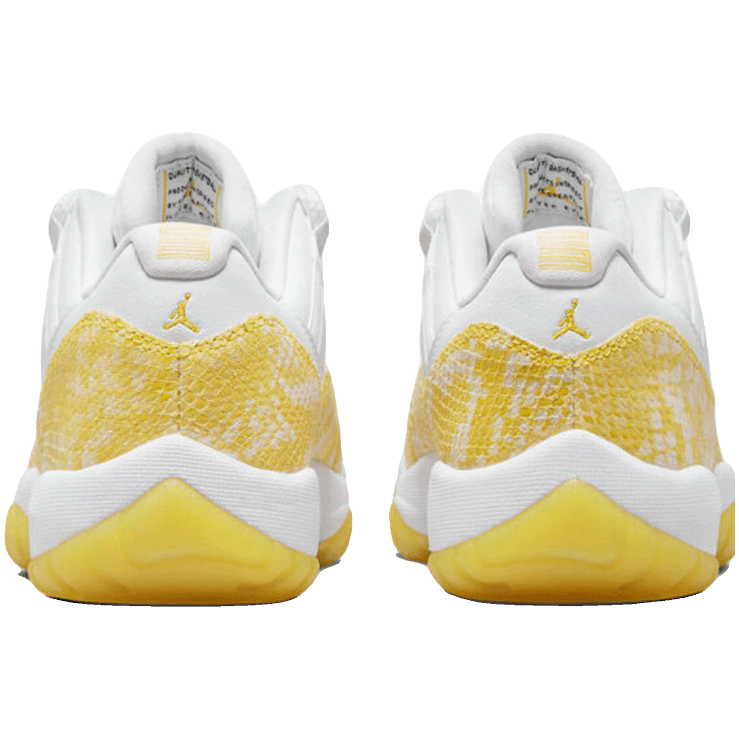 Nike Air Jordan 11 Retro Low Yellow Snakeskin (W) Back