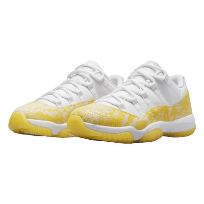 Nike Air Jordan 11 Retro Low Yellow Snakeskin (W) Side