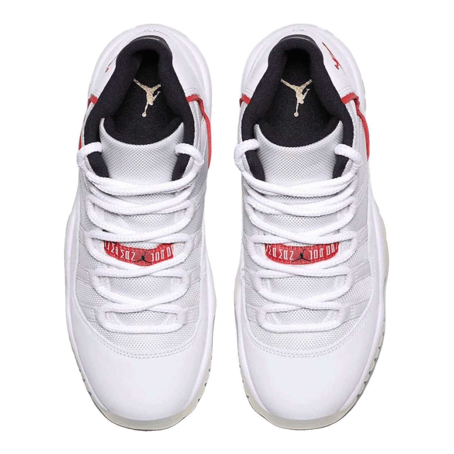 Nike Air Jordan 11 Retro Platinum Tint Oben