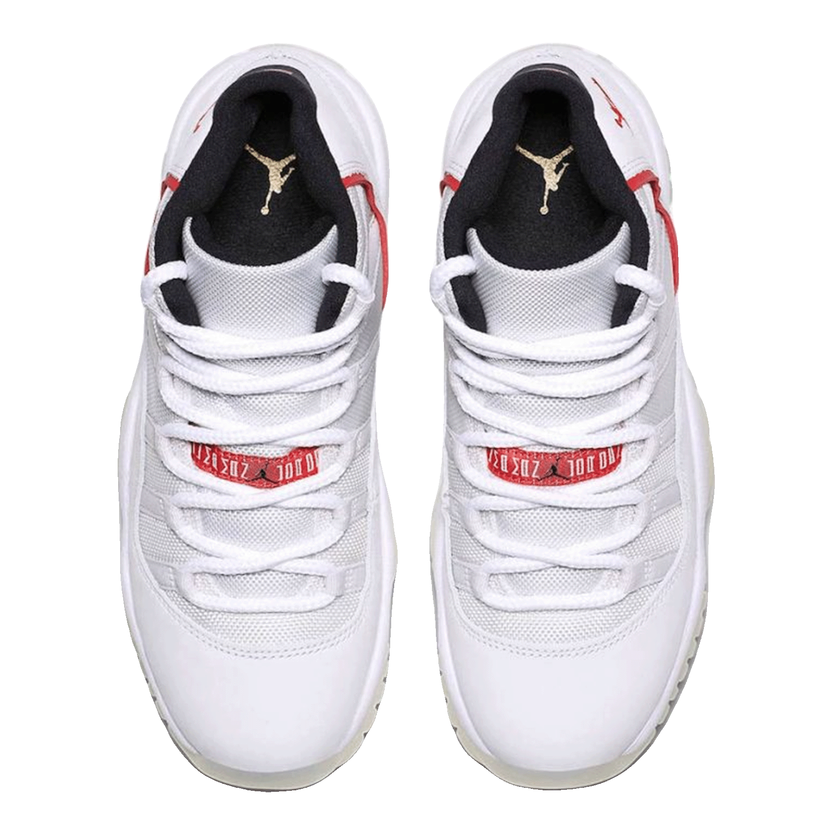 Nike Air Jordan 11 Retro Platinum Tint Oben