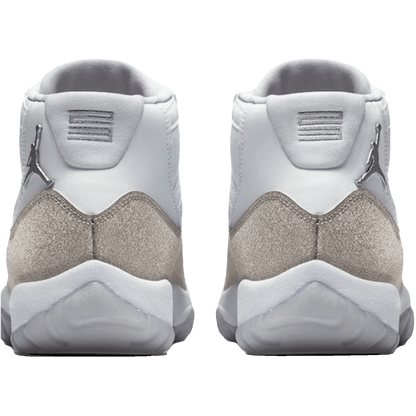 Nike Air Jordan 11 Retro White Metallic Silver (W) Back