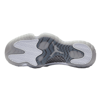 Nike Air Jordan 11 Retro White Metallic Silver (W) Sohle