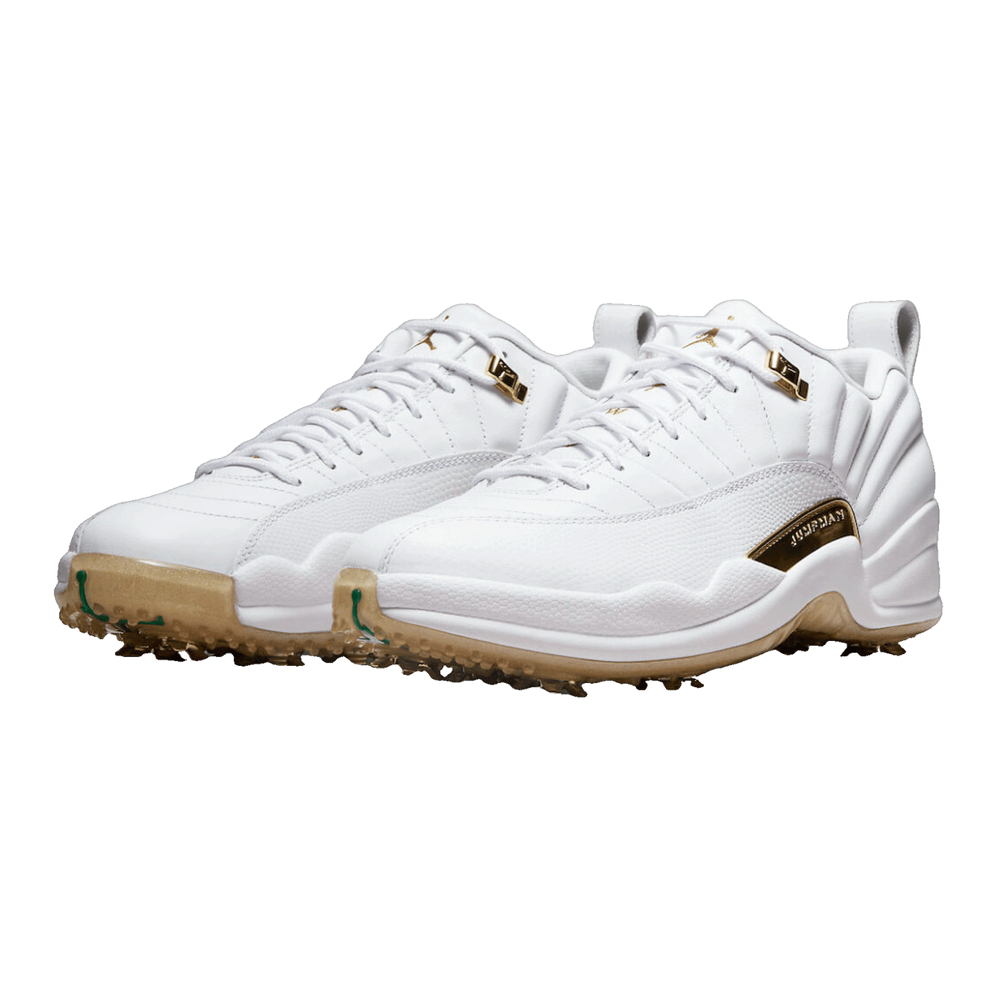 Nike Air Jordan 12 Golf Metallic Gold Side DM0106-117