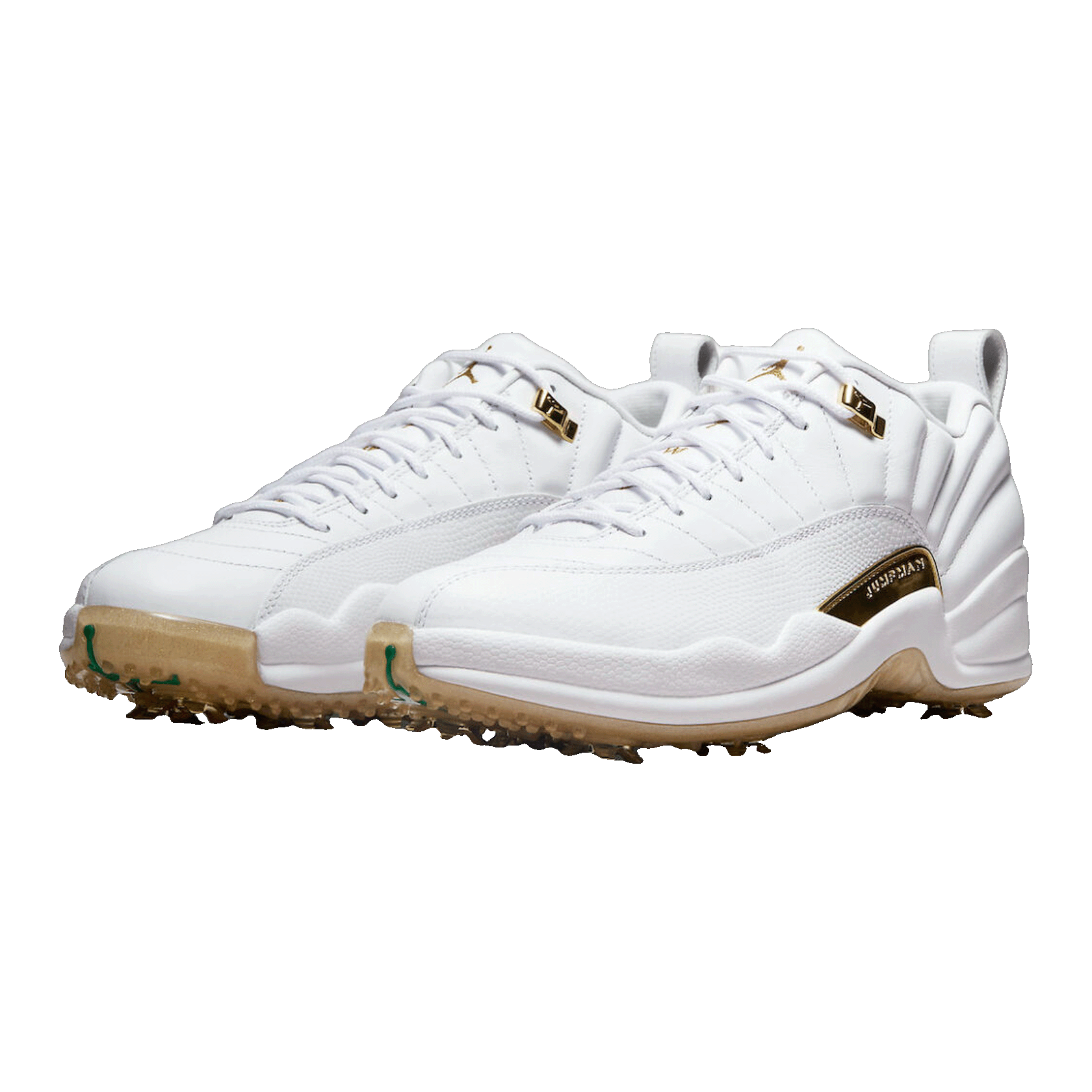 Nike Air Jordan 12 Golf Metallic Gold Side DM0106-117