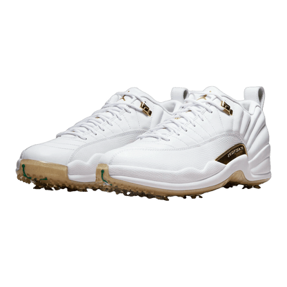 Nike Air Jordan 12 Golf Metallic Gold Side DM0106-117