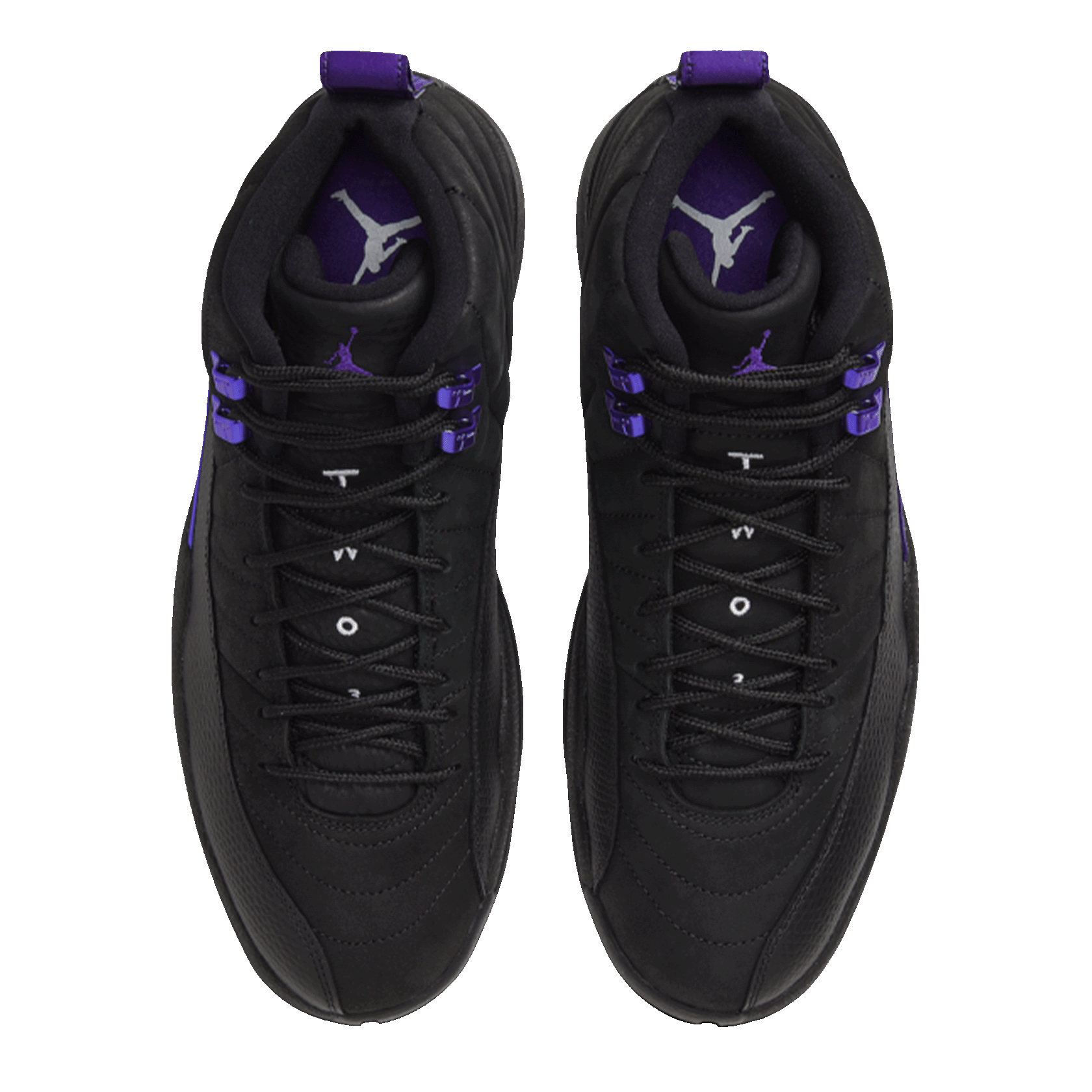 Nike Air Jordan 12 Retro Black Dark Concord Oben
