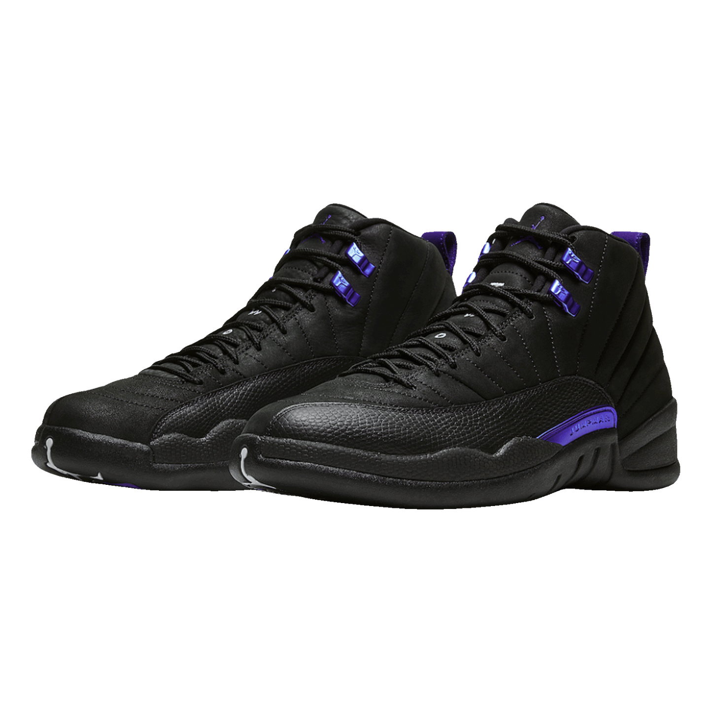 Nike Air Jordan 12 Retro Black Dark Concord Side