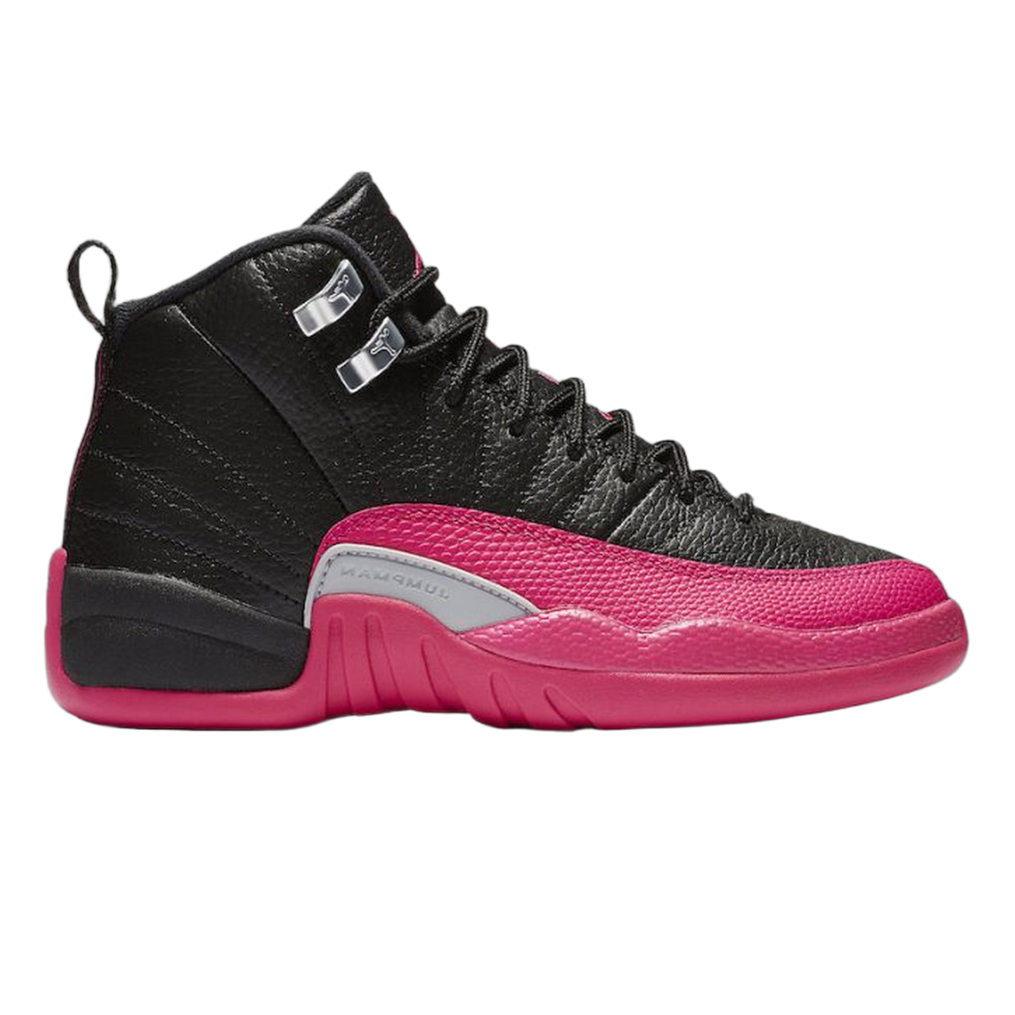 Nike Air Jordan 12 Retro Black Deadly Pink (GS) 510815-026