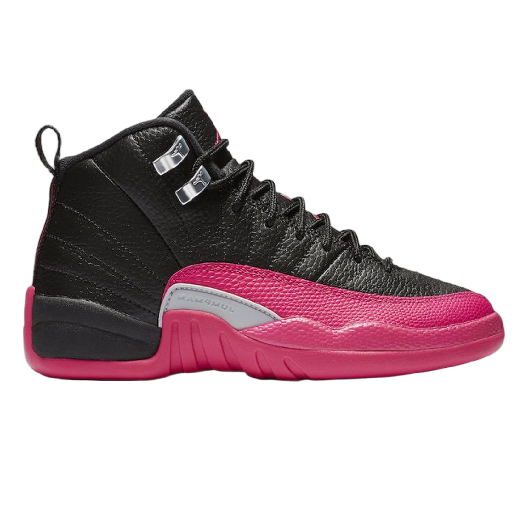 Nike Air Jordan 12 Retro Black Deadly Pink (GS) 510815-026