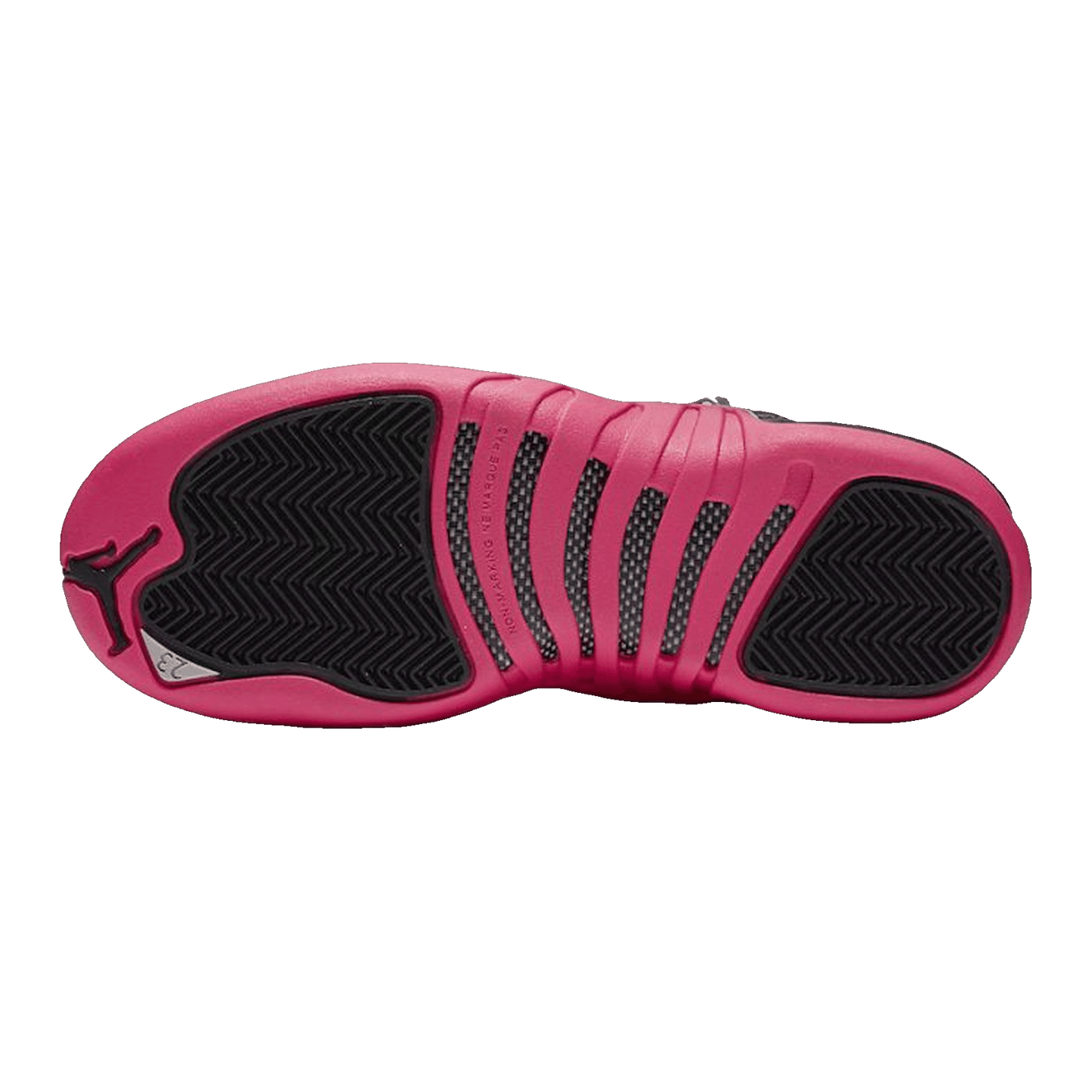 Nike Air Jordan 12 Retro Black Deadly Pink (GS) Sohle 510815-026