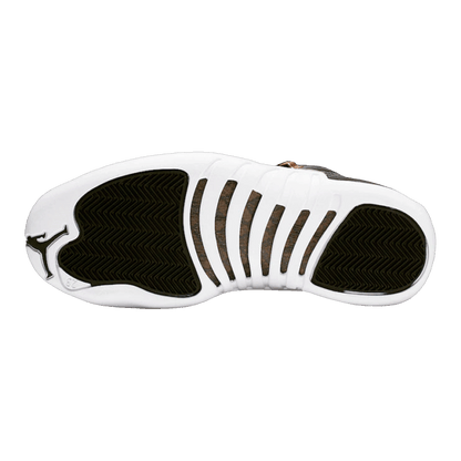 Nike Air Jordan 12 Retro Black Metallic Gold White (W) Sohle AO6068-007