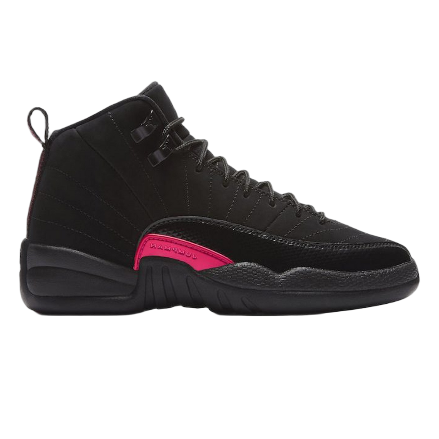 Nike Air Jordan 12 Retro Black Rush Pink (GS) 510815-006