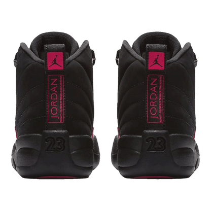 Nike Air Jordan 12 Retro Black Rush Pink (GS) Back 510815-006