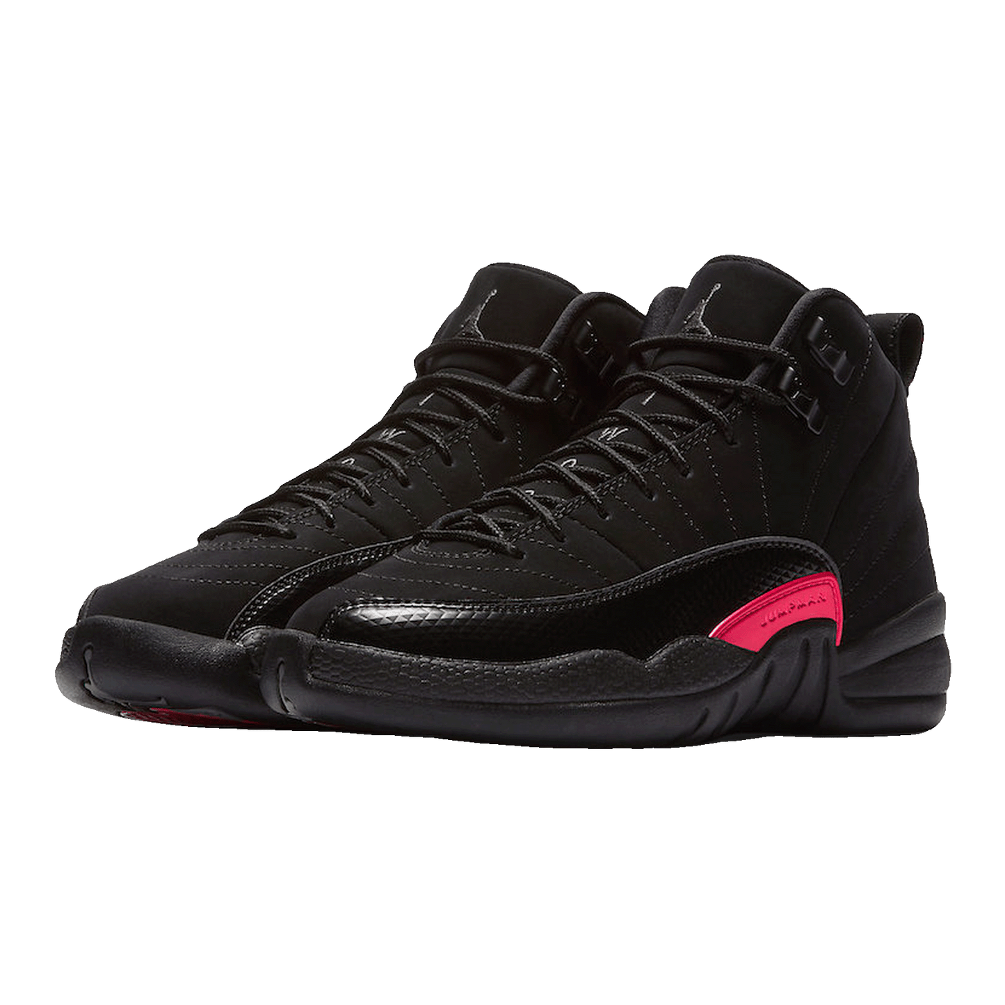 Nike Air Jordan 12 Retro Black Rush Pink (GS) Side 510815-006