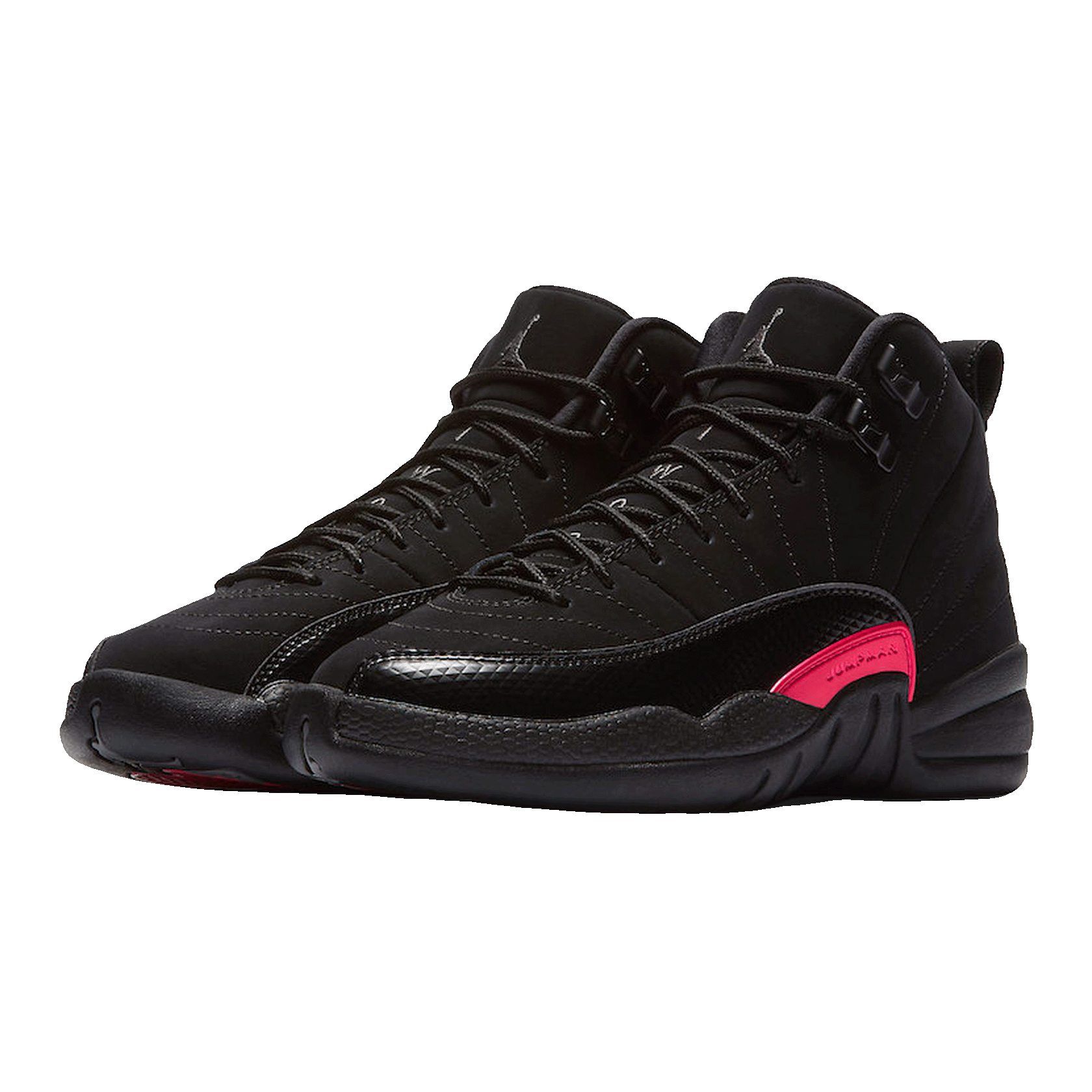 Nike Air Jordan 12 Retro Black Rush Pink (GS) Side 510815-006