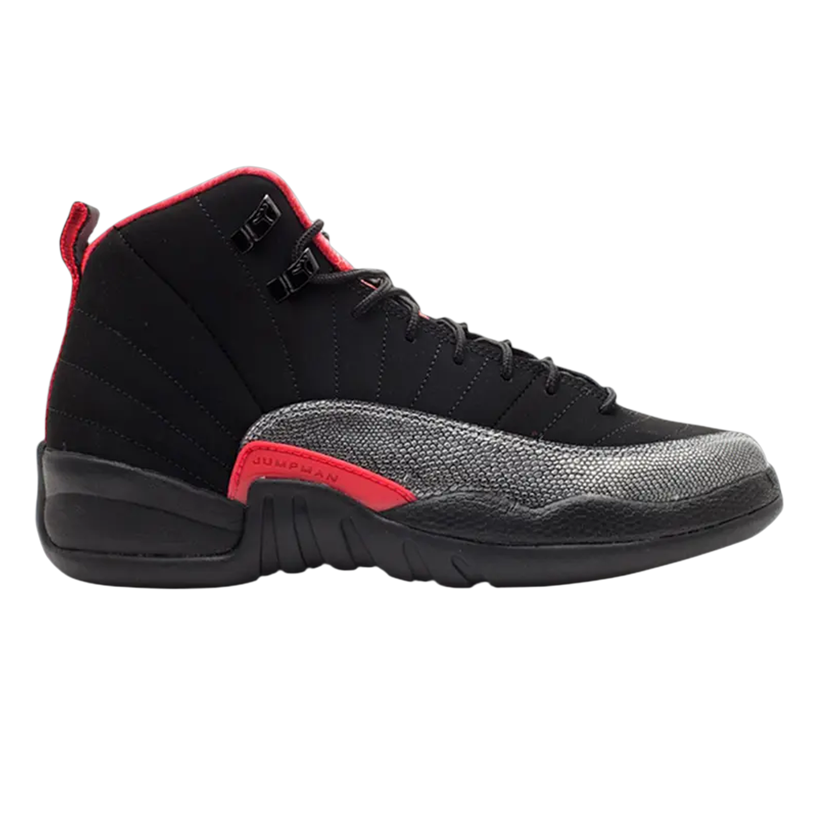 Nike Air Jordan 12 Retro Black/Siren Red (GS) 510815-008
