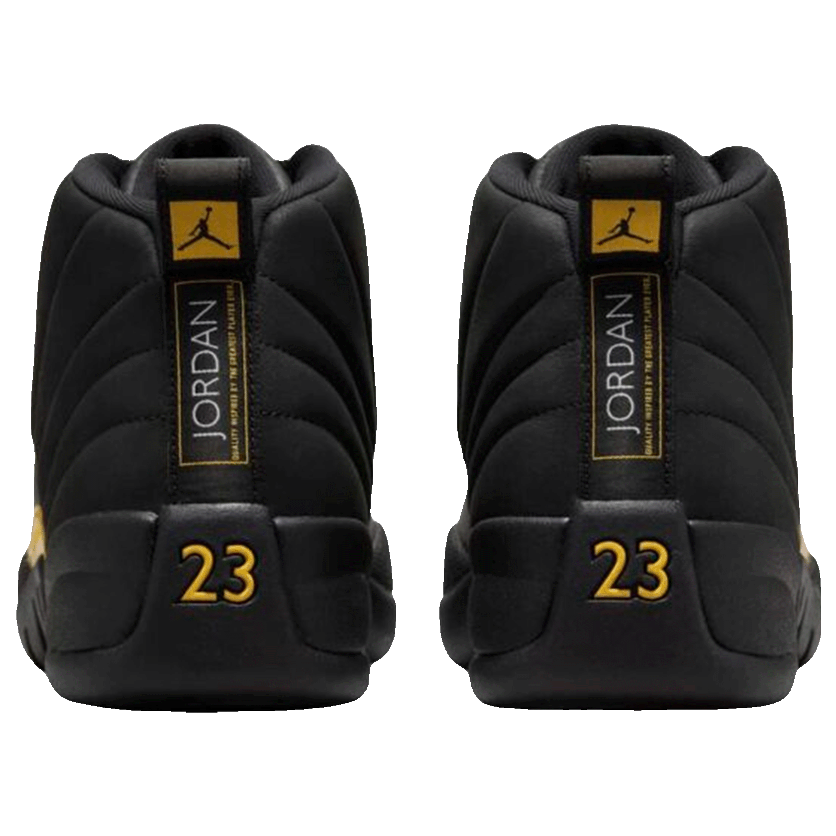 Nike Air Jordan 12 Retro Black Taxi Back