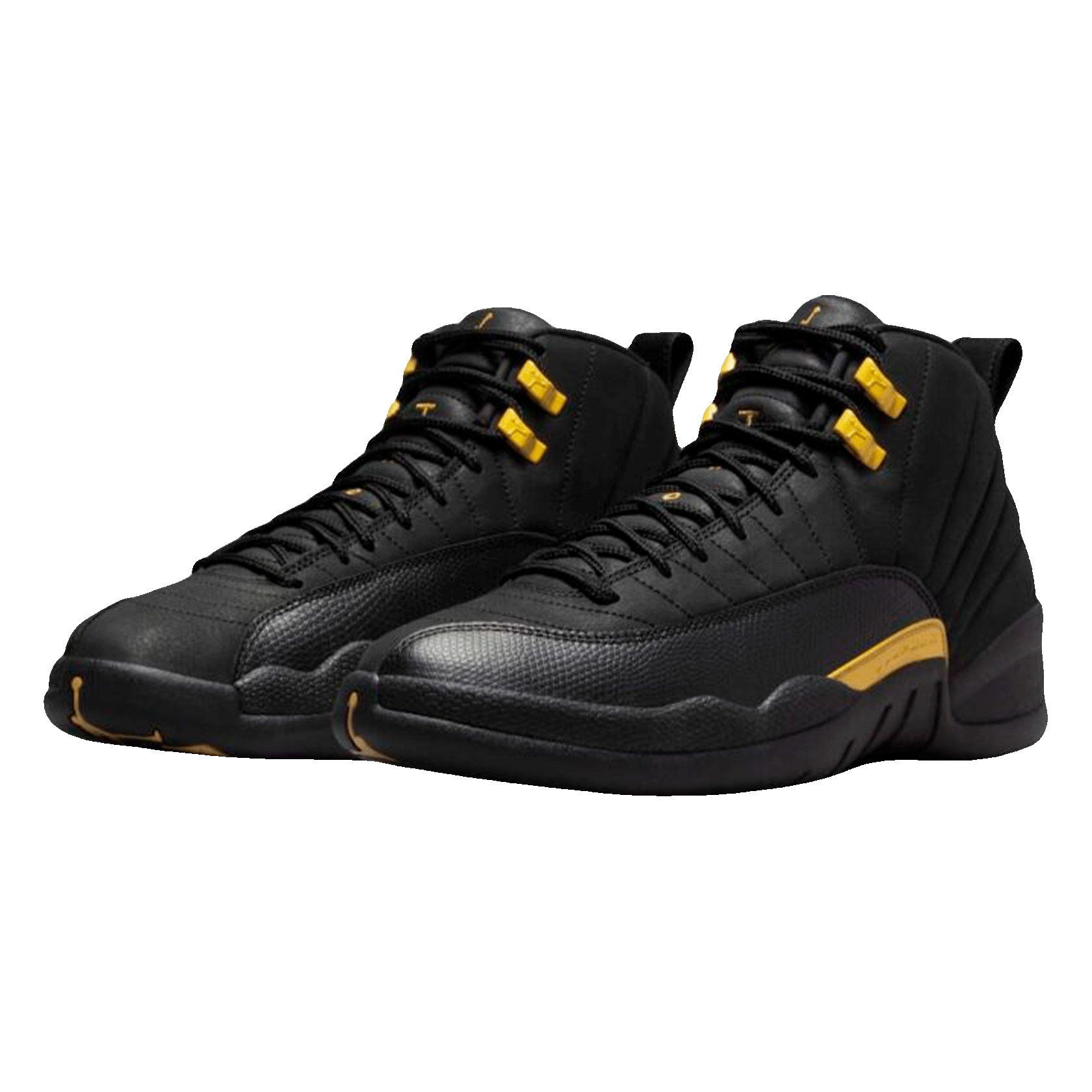 Nike Air Jordan 12 Retro Black Taxi Side