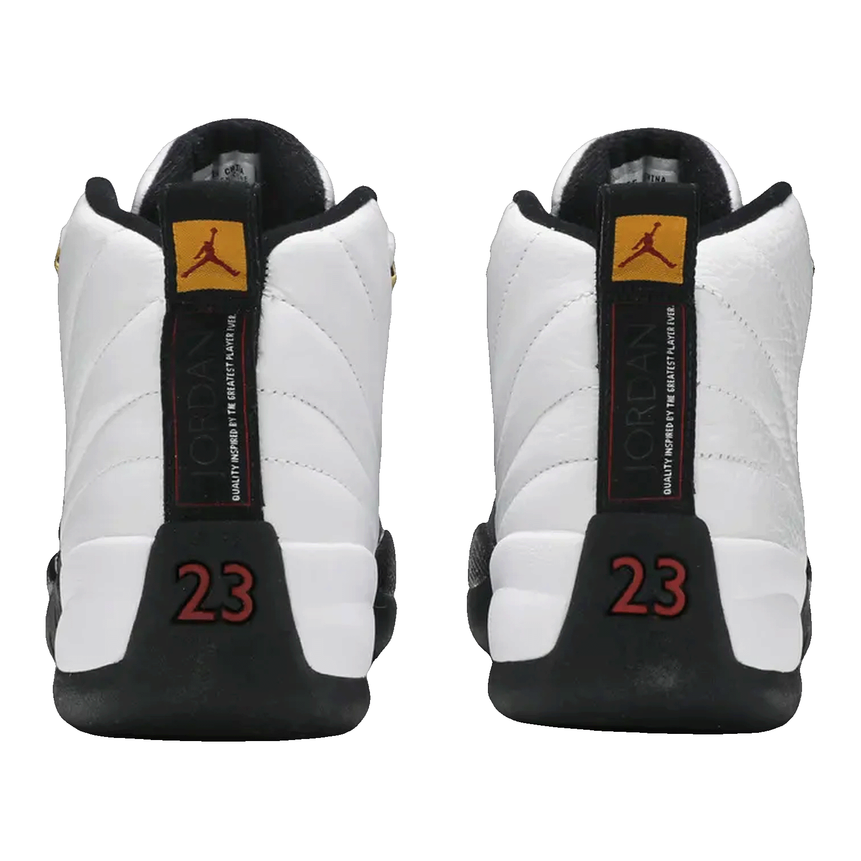 Nike Air Jordan 12 Retro CDP Taxi (2008) Back 130690-109