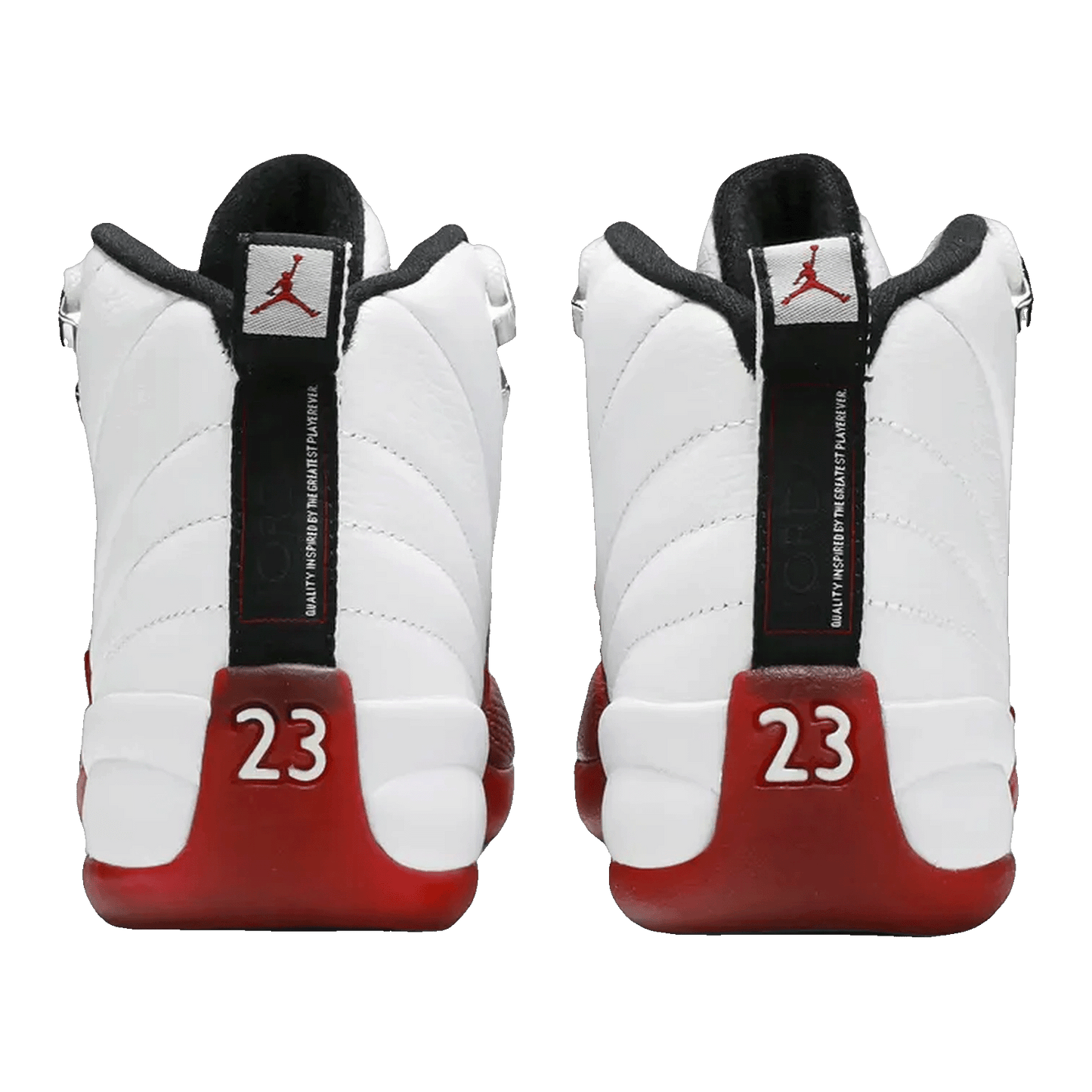 Nike Air Jordan 12 Retro Cherry (2009) (GS) Back 153265-110