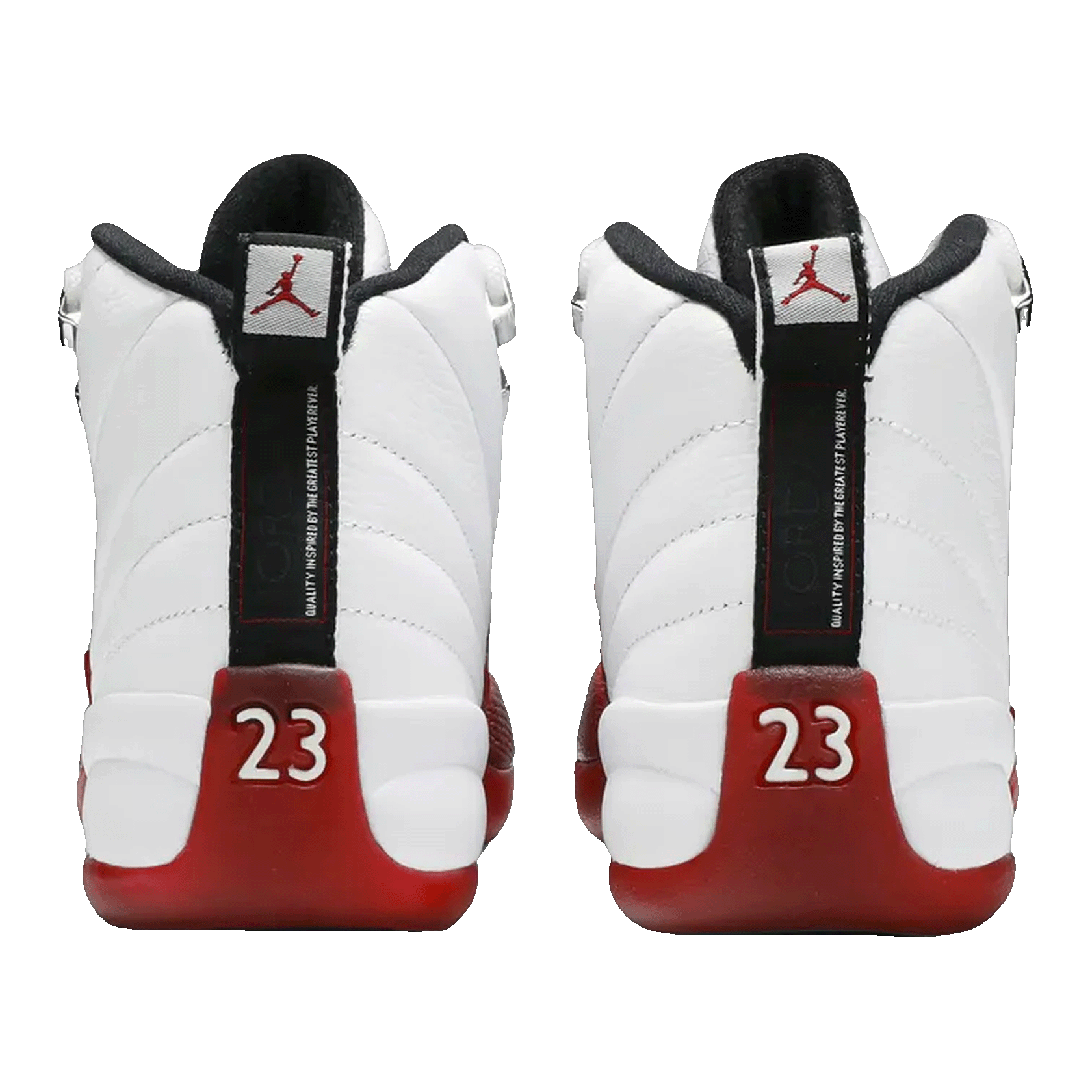 Nike Air Jordan 12 Retro Cherry (2009) (GS) Back 153265-110