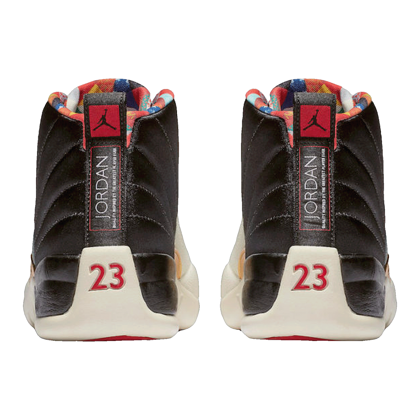 Nike Air Jordan 12 Retro Chinese New Year (2019) (GS) Back BQ6497-006