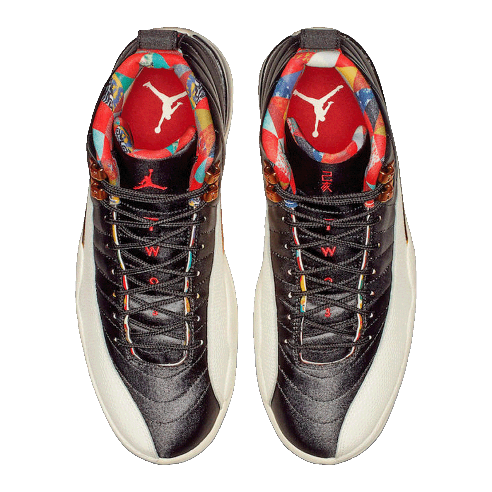 Nike Air Jordan 12 Retro Chinese New Year (2019) (GS) Oben BQ6497-006