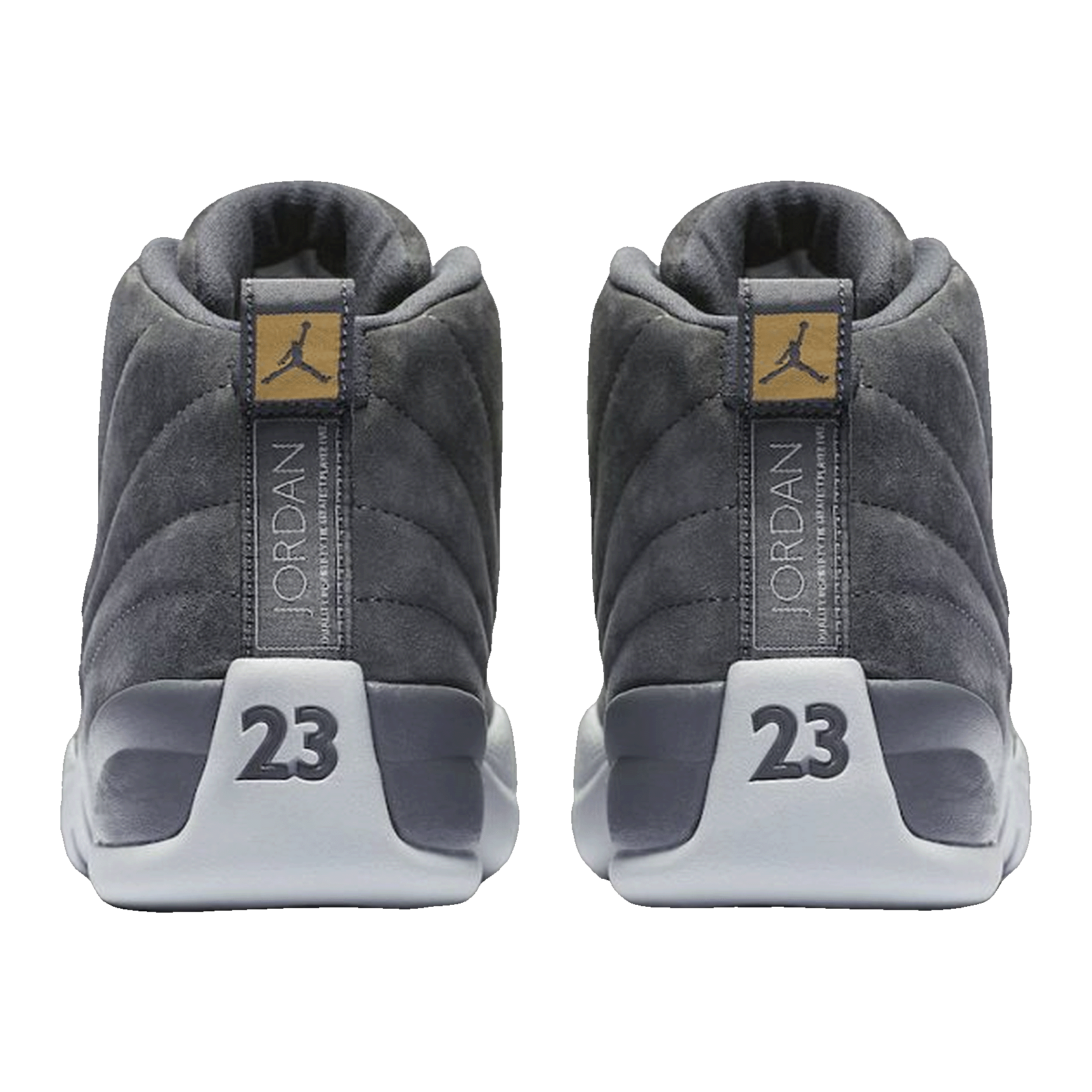 Nike Air Jordan 12 Retro Dark Grey (GS) Back 153265-005