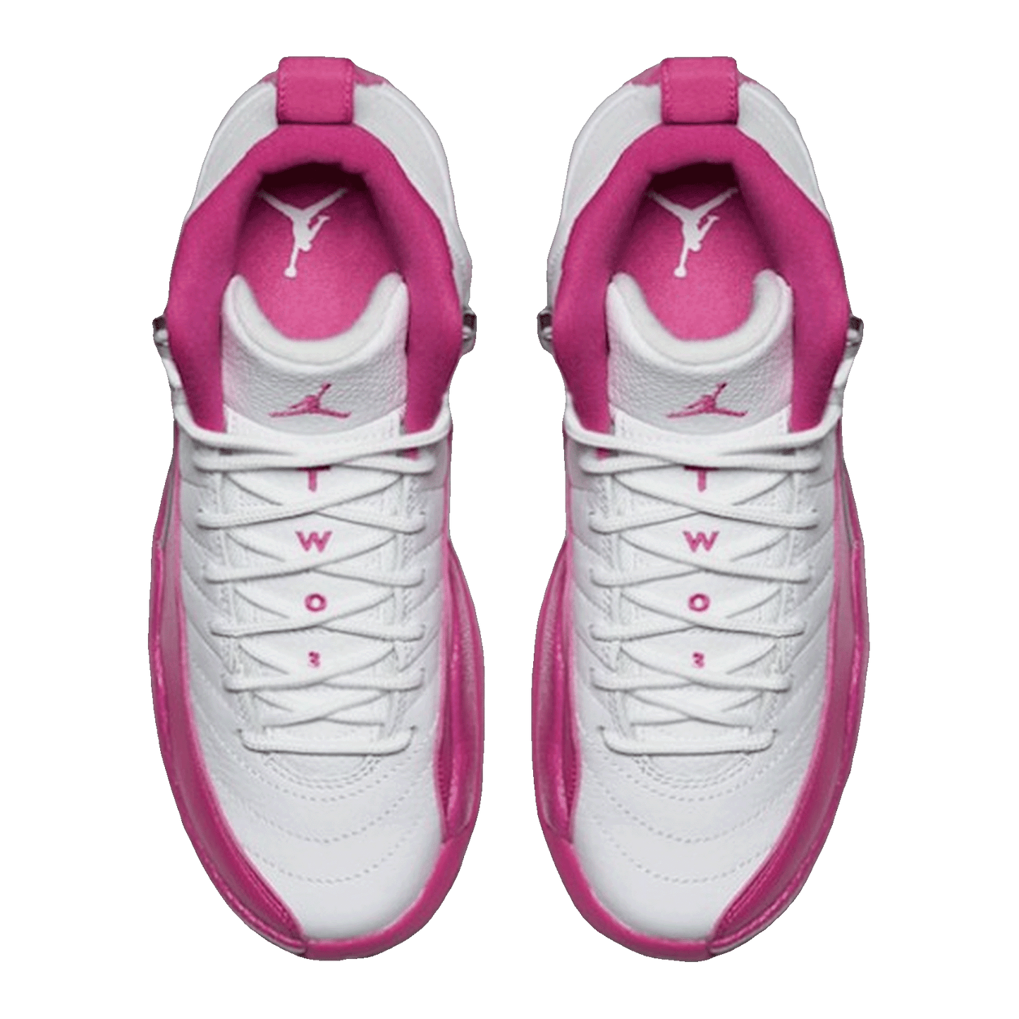 Nike Air Jordan 12 Retro Dynamic Pink (GS) Oben 510815-109