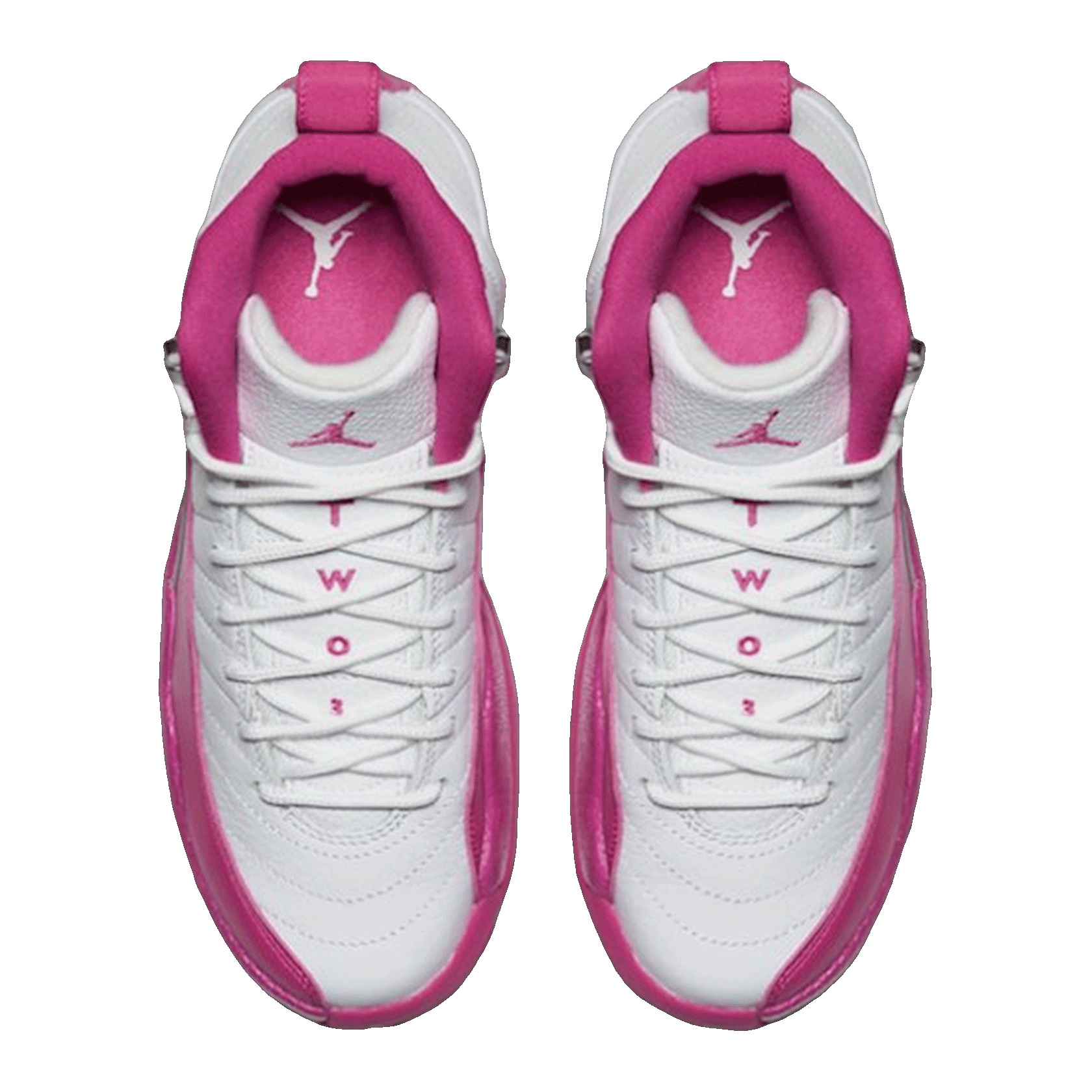 Nike Air Jordan 12 Retro Dynamic Pink (GS) Oben 510815-109