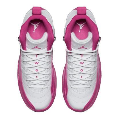 Nike Air Jordan 12 Retro Dynamic Pink (GS) Oben 510815-109