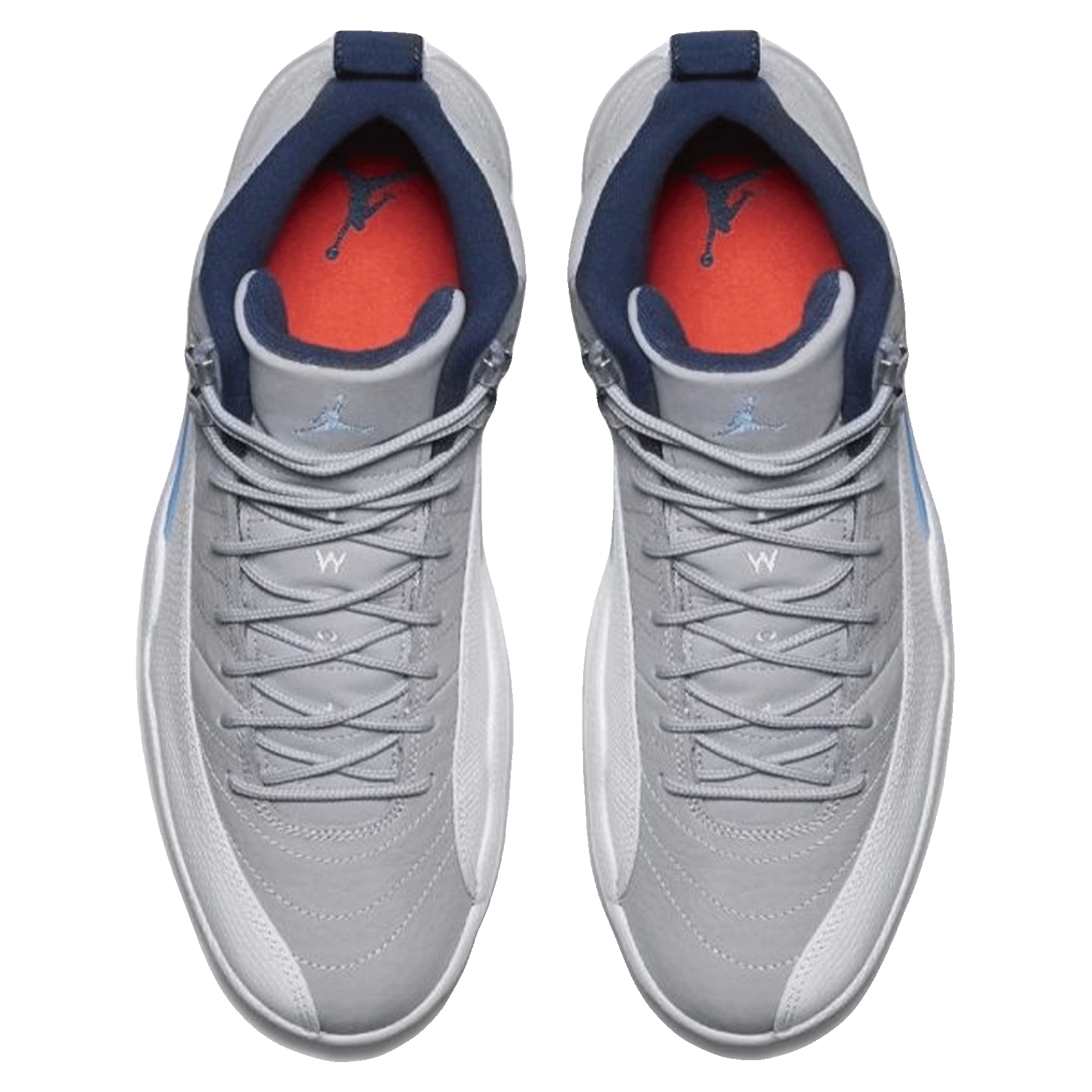 Nike Air Jordan 12 Retro Grey University Blue Oben