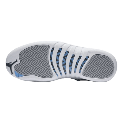 Nike Air Jordan 12 Retro Grey University Blue Sohle