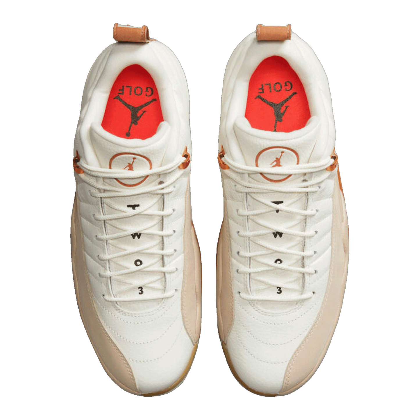 Nike Air Jordan 12 Retro Low Golf Driftwood Oben DM9016-109