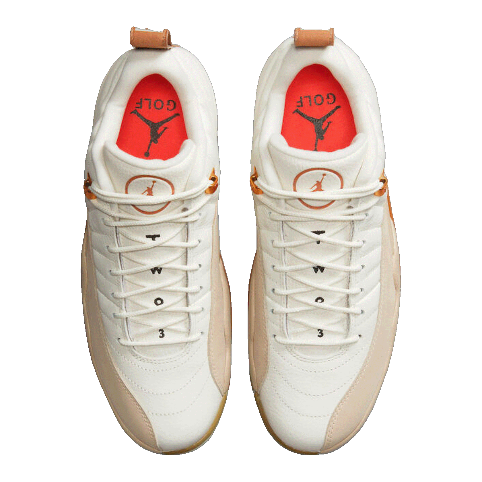 Nike Air Jordan 12 Retro Low Golf Driftwood Oben DM9016-109