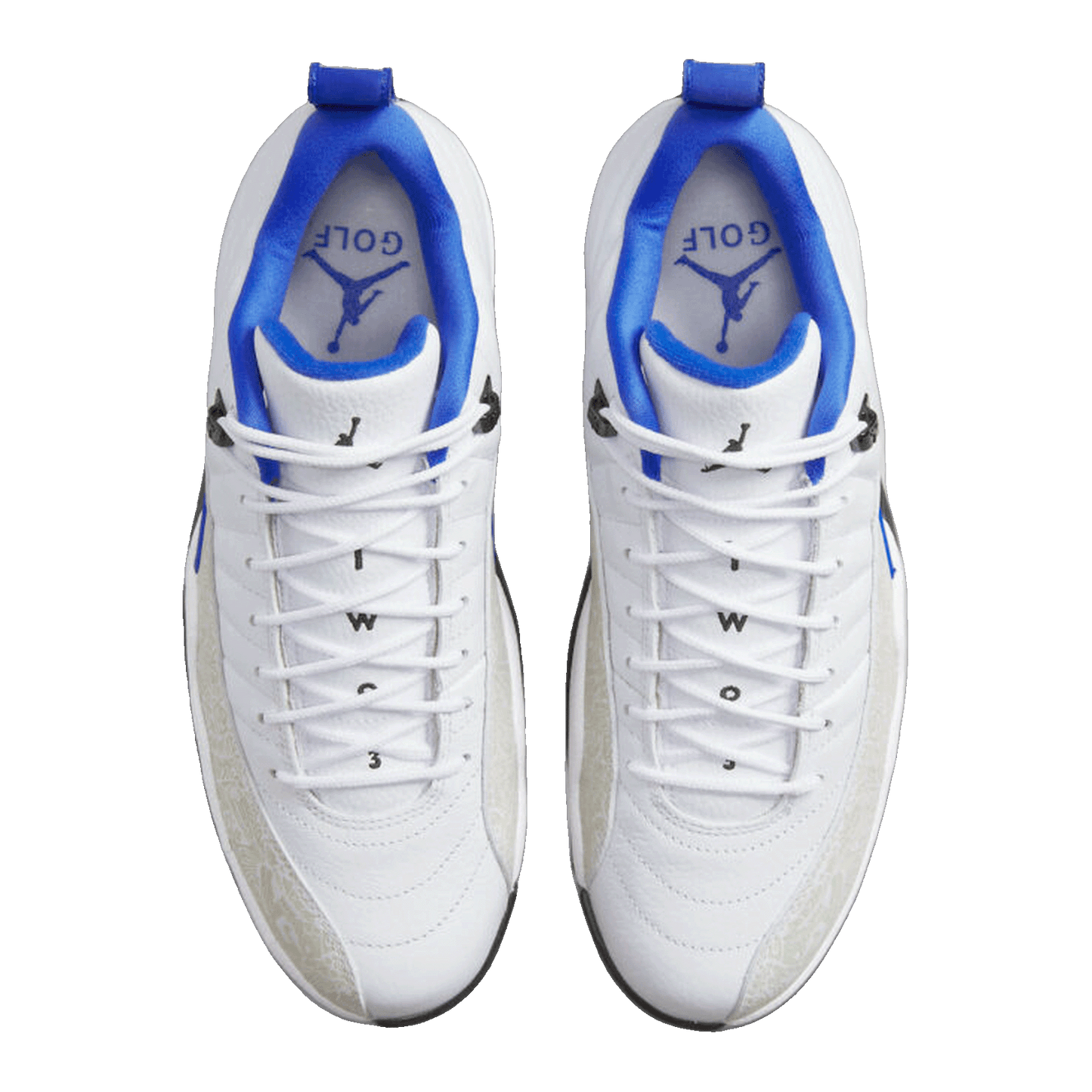 Nike Air Jordan 12 Retro Low Golf NRG P22 Laser Game Royal Oben DM9015-105