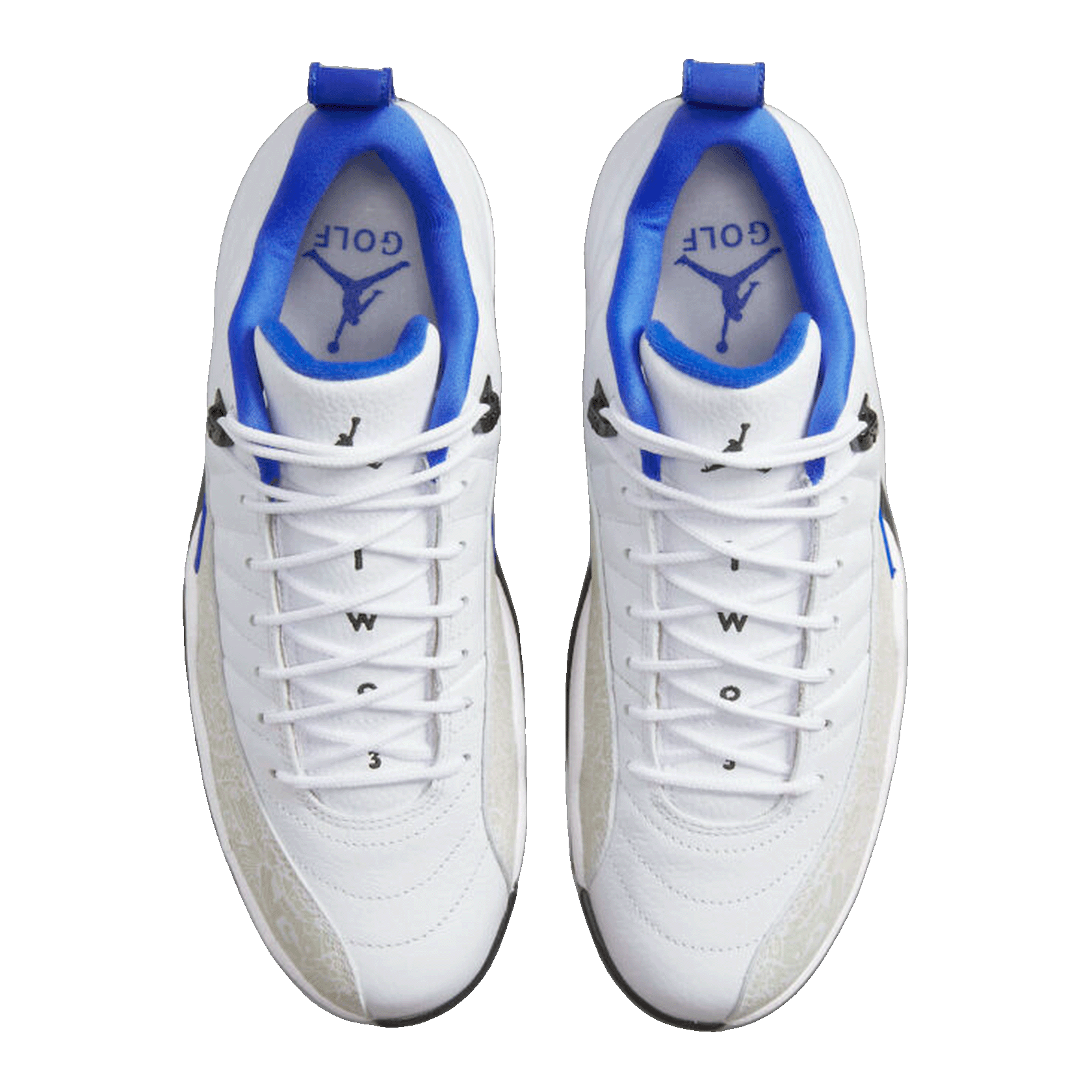 Nike Air Jordan 12 Retro Low Golf NRG P22 Laser Game Royal Oben DM9015-105